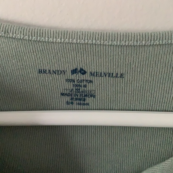 Sage Green Brandy Sweater Top - Picture 2 of 2